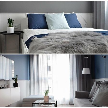 Navyblue Apartment Cracow Free Parking Tv Krakau Exterior foto