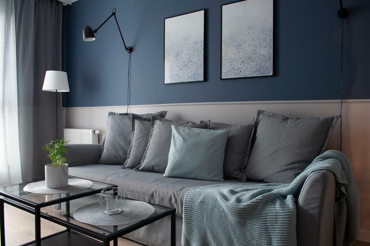 Navyblue Apartment Cracow Free Parking Tv Krakau Exterior foto