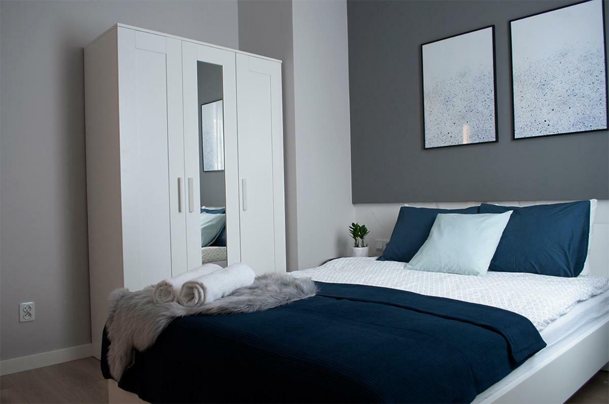 Navyblue Apartment Cracow Free Parking Tv Krakau Exterior foto