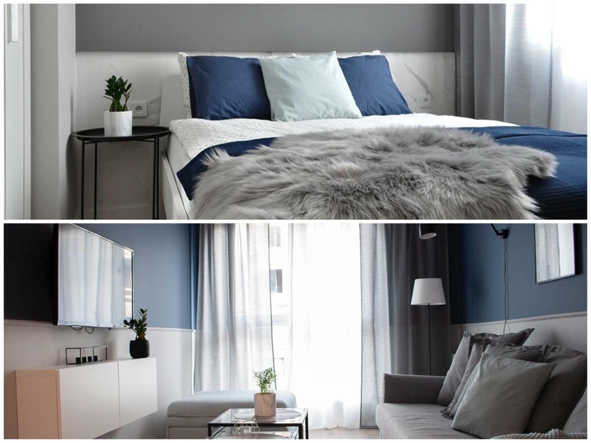 Navyblue Apartment Cracow Free Parking Tv Krakau Exterior foto